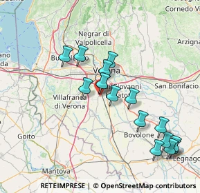 Mappa Via Marmolada, 37060 Castel d'Azzano VR, Italia (14.85)