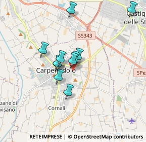 Mappa Via C. Battisti, 25013 Carpenedolo BS, Italia (1.36091)