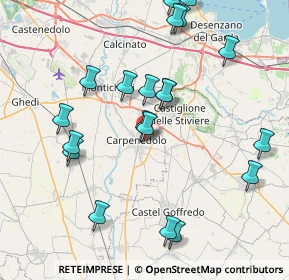 Mappa Via C. Battisti, 25013 Carpenedolo BS, Italia (8.674)