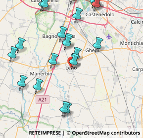 Mappa Via Matteotti G., 25024 Leno BS, Italia (9.4565)