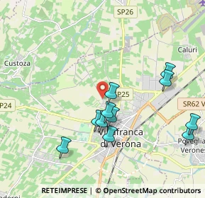 Mappa Via dei Colli, 37069 Villafranca di Verona VR, Italia (1.95818)