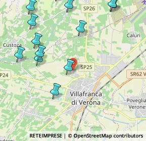 Mappa Via dei Colli, 37069 Villafranca di Verona VR, Italia (2.65846)