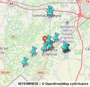 Mappa Via dei Colli, 37069 Villafranca di Verona VR, Italia (3.00077)
