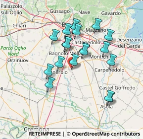 Mappa Via Quattro Novembre, 25024 Leno BS, Italia (12.69889)