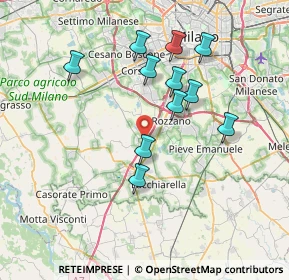 Mappa 20058 Zibido San Giacomo MI, Italia (6.77455)
