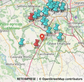Mappa 20058 Zibido San Giacomo MI, Italia (8.738)