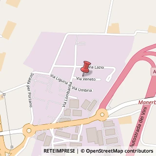 Mappa Via Veneto, 6, 25025 Manerbio, Brescia (Lombardia)
