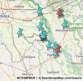 Mappa Via Mazzini, 27023 Cassolnovo PV, Italia (5.70786)