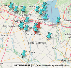 Mappa Località Tezze, 25013 Carpenedolo BS, Italia (15.55389)