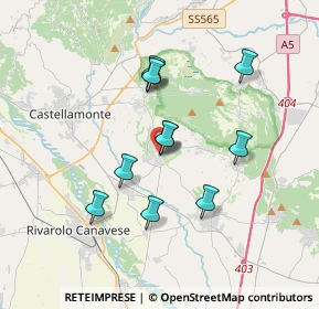 Mappa Via Antonio Michela, 10011 Agliè TO, Italia (3.02455)