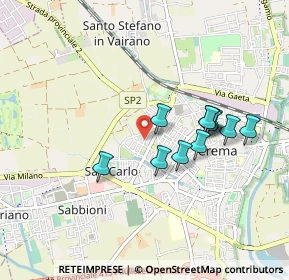 Mappa Via F. Meneghezzi, 26013 Crema CR, Italia (0.77818)