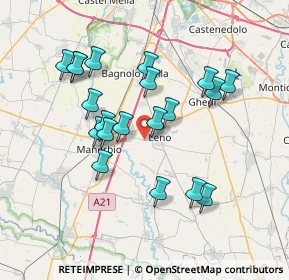 Mappa Cascina Pineta, 25024 Leno BS, Italia (6.798)