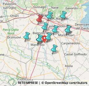 Mappa Cascina Pineta, 25024 Leno BS, Italia (10.8625)