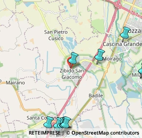 Mappa Strada Provinciale, 20080 Zibido San Giacomo MI, Italia (3.232)