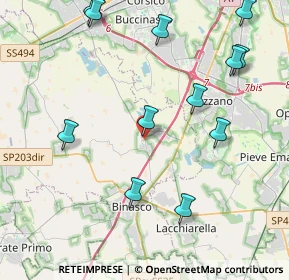 Mappa Strada Provinciale, 20080 Zibido San Giacomo MI, Italia (4.8275)