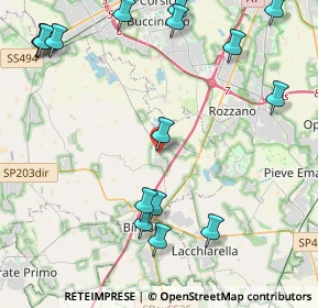 Mappa Strada Provinciale, 20080 Zibido San Giacomo MI, Italia (5.56375)