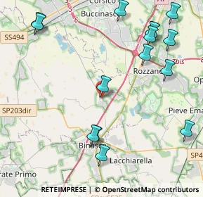 Mappa Strada Provinciale, 20080 Zibido San Giacomo MI, Italia (5.26667)