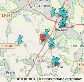 Mappa Strada Provinciale, 20080 Zibido San Giacomo MI, Italia (4.00188)