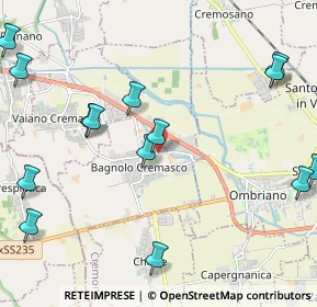 Mappa 26010 Bagnolo Cremasco CR, Italia (2.71786)