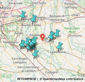 Mappa 26010 Bagnolo Cremasco CR, Italia (12.05778)