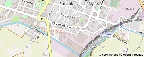 Mappa Santhià