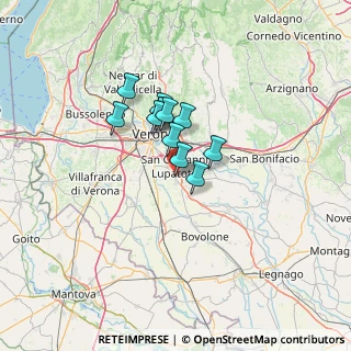 Mappa Viale Niccolò Copernico, 37059 Zevio VR, Italia (8.38364)