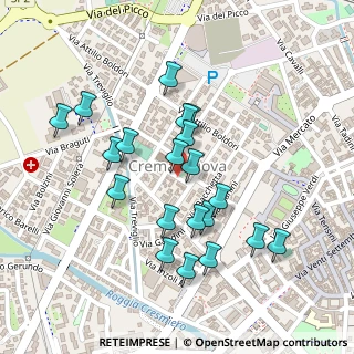 Mappa Piazza Fulcheria, 26013 Crema CR, Italia (0.218)
