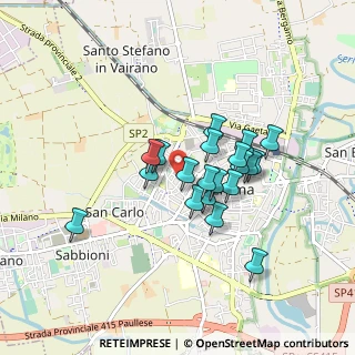 Mappa Piazza Fulcheria, 26013 Crema CR, Italia (0.683)