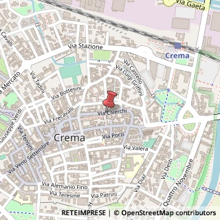 Mappa Via Civerchi, 30, 26013 Crema, Cremona (Lombardia)
