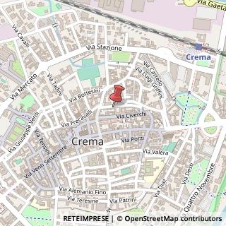 Mappa Via Riva Fredda, 12, 26013 Crema, Cremona (Lombardia)