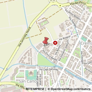 Mappa Via Enrico Maria Barelli, 20, 26013 Crema, Cremona (Lombardia)