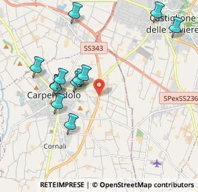 Mappa Località Tezze, 25013 Carpenedolo BS, Italia (2.0575)
