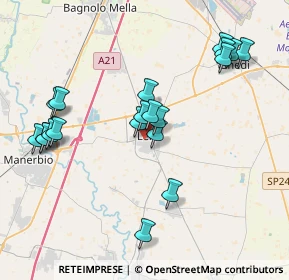 Mappa Via Toscana, 25024 Leno BS, Italia (4.03)