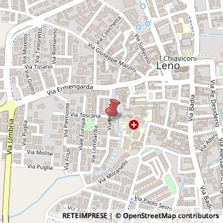 Mappa Via Italia, 8, 25024 Leno BS, Italia, 25024 Leno, Brescia (Lombardia)