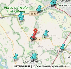 Mappa SP38, 20088 Gaggiano MI, Italia (5.13938)