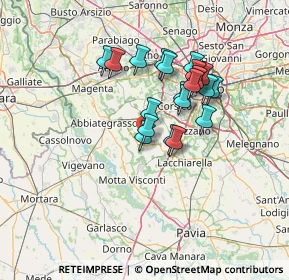 Mappa SP38, 20088 Gaggiano MI, Italia (11.059)