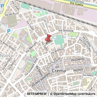 Mappa Via Placido Zurla, 1, 26013 Crema, Cremona (Lombardia)