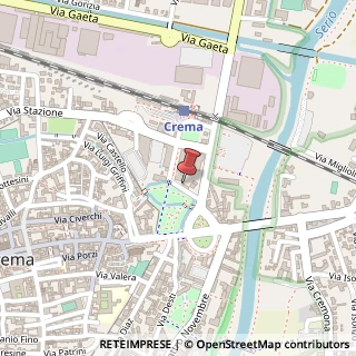 Mappa Via Giardino, 1, 26013 Crema, Cremona (Lombardia)