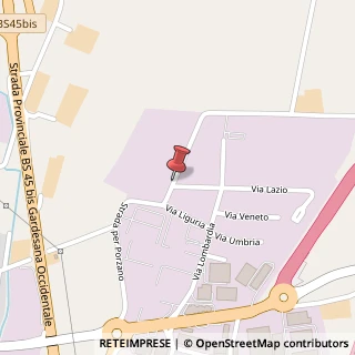 Mappa Via Lazio, 4, 25025 Manerbio, Brescia (Lombardia)