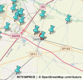 Mappa SP 53, 13048 Santhià VC (6.176)