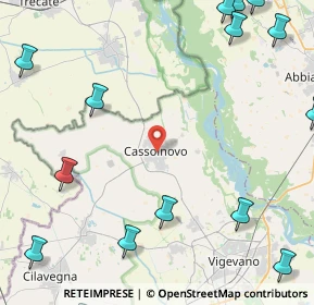 Mappa Via C. Lavatelli, 27023 Cassolnovo PV, Italia (7.43)