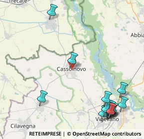 Mappa Via C. Lavatelli, 27023 Cassolnovo PV, Italia (5.83214)