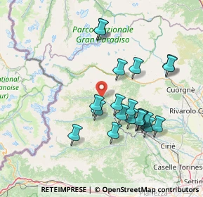 Mappa Via Roma, 10070 Chialamberto TO, Italia (13.904)