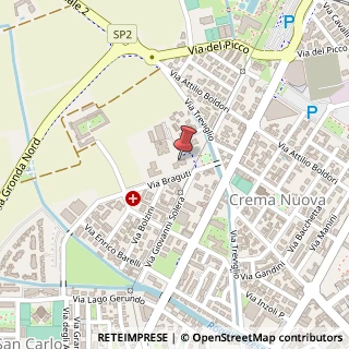 Mappa Via Treviglio, 2, 26013 Crema, Cremona (Lombardia)