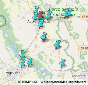 Mappa Via Cesare Pavese, 20080 Ozzero MI, Italia (4.07706)