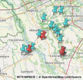 Mappa Via Cesare Pavese, 20080 Ozzero MI, Italia (7.25833)