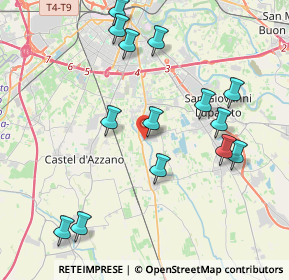 Mappa Via Torre, 37060 Buttapietra VR, Italia (4.29929)