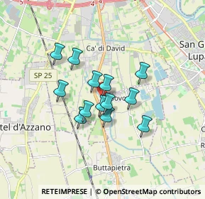 Mappa Via Torre, 37060 Buttapietra VR, Italia (1.21385)