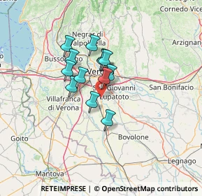 Mappa Via Torre, 37060 Buttapietra VR, Italia (9.21154)