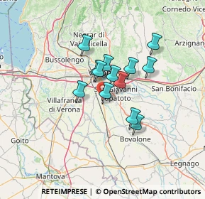 Mappa Via Torre, 37060 Buttapietra VR, Italia (9.34769)